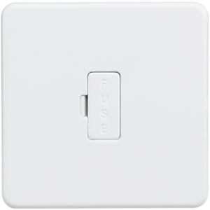 Picture of UNSWITCHED SPUR  SCREWLESS FLAT PLATE
MATT WHITE