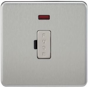 Picture of UNSWITCHED SPUR  C/W NEON SCREWLESS  PLATE
BRUSHED CHROME