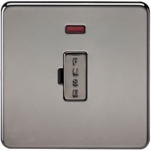 Picture of UNSWITCHED SPUR  C/W NEON SCREWLESS  PLATE
BLACK NICKEL