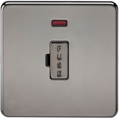 Picture of UNSWITCHED SPUR  C/W NEON SCREWLESS  PLATE
BLACK NICKEL