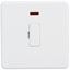 Picture of UNSWITCHED SPUR  C/W NEON SCREWLESS  PLATE
MATT WHITE