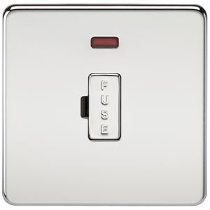 Picture of UNSWITCHED SPUR  C/W NEON SCREWLESS  PLATE
POLISHED CHROME
