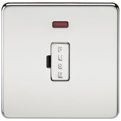Picture of UNSWITCHED SPUR  C/W NEON SCREWLESS  PLATE
POLISHED CHROME