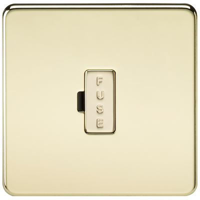 Picture of UNSWITCHED SPUR  SCREWLESS FLAT PLATE
POLISHED BRASS