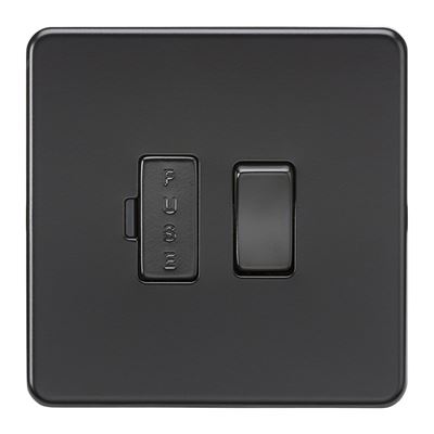 Picture of SWITCHED SPUR   SCREWLESS  PLATE
MATT BLACK