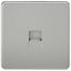 Picture of 1 GANG BT MASTER SCREWLESS FLAT PLATE
BRUSHED CHROME