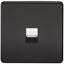 Picture of 1 GANG BT MASTER SCREWLESS FLAT PLATE
MATT BLACK