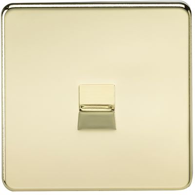 Picture of 1 GANG BT MASTER SCREWLESS FLAT PLATE
POLISHED BRASS