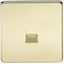 Picture of 1 GANG BT MASTER SCREWLESS FLAT PLATE
POLISHED BRASS