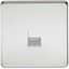 Picture of 1 GANG BT MASTER SCREWLESS FLAT PLATE
POLISHED CHROME