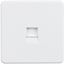 Picture of 1 GANG BT SLAVE SCREWLESS FLAT PLATE
MATT WHITE