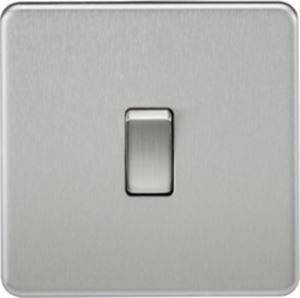Picture of 20A DP  SWITCH SCREWLESS FLAT PLATE
BRUSHED CHROME