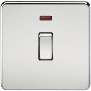 Picture of 20A DP  SWITCH  C/W NEON SCREWLESS FLAT PLATE
POLISHED CHROME