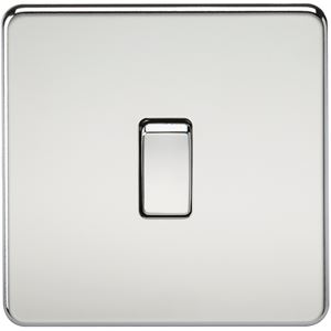 Picture of 20A DP  SWITCH  SCREWLESS FLAT PLATE
POLISHED CHROME