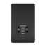 Picture of 115V/230V SHAVER SOCKET SCREWLESS PLATE
MATT BLACK