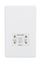 Picture of 115V/230V SHAVER SOCKET SCREWLESS PLATE
MATT WHITE