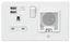 Picture of 2 GANG SOCKET MATT WHITE C/W 2 USB POINTS
BLUE TOOTH SPEAKER
SCREWLESS FLAT PLATE