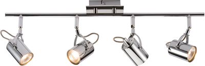 Picture of NSP4C   4 SPOT TRACK GU10 BRIGHT CHROME
C/W GU10 LAMP LED COMPATIBLE