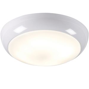 Picture of 16W 2D ROUND WHITE/OPAL BULKHEAD C/W LAMPPOLO    KNIGHTSBRIDGE