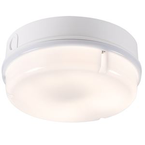 Picture of 16W 2D ROUND WHITE/OPAL BULKHEAD C/W LAMPKNIGHTSBRIDGE