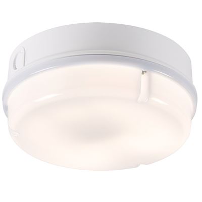 Picture of 28W 2D ROUND WHITE/OPAL BULKHEAD C/W LAMPKNIGHTSBRIDGE