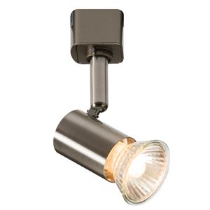 Picture of SATIN NICKEL ROUND GU10 TRACK SPOT LIGHT
MAINS TRACK