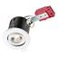 Picture of White Tilt Fire Rated Downlight CUT OUT 84mmKnightsbridge