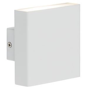 Picture of INDOOR/OUTDOOR WALL LIGHT METAL 2 X 4W LEDWHITE 450LUMEN 3000KKNIGHTSBRIDGE