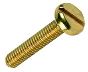Picture of M4x20mm Brass Plated Screws