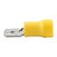 Picture of Yellow Male Crimp 6.0mm pk50