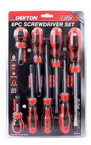 Picture of FLAT. 3MMX75MM; 5MMX100MM;6MMX150MMPHILLIPS. PH0X75MM; PH1X100MM; PH2X150MMCABLE STRIPPERDEKTON DT65267
