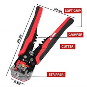 Picture of PRO AUTOMATIC WIRE STRIPPER AND CRIMPERDEKTONCABLE STRIPPER