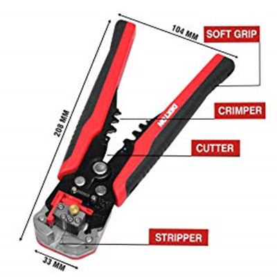 Picture of PRO AUTOMATIC WIRE STRIPPER AND CRIMPERDEKTONCABLE STRIPPER