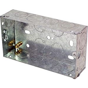 Picture of 2gang 25mm Metal Socket Box