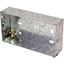 Picture of 2gang 25mm Metal Socket Box