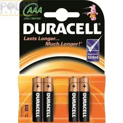 Picture of AAADURK
DURACELL 4 PK