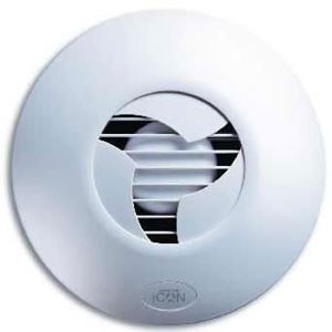 Picture of Toilet/bath room fan.  4"
Unique iris shutter; prevents back draughts
operates silently.
72683501