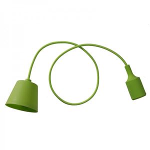 Picture of 19557DESIGNER SILICONE GREEN E27 PENDANT