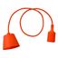 Picture of 19552DESIGNER SILICONE ORANGE E27 PENDANT