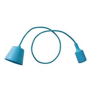 Picture of 19560DESIGNER SILICONE BLUE E27 PENDANT