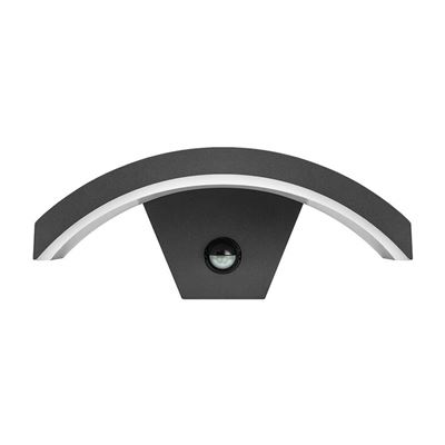 Picture of CURVE IP54 7W 4000K 420 LUM C/W PIR
DARK GREY 270 X 112 X 104MM
OUTDOOR FITTING INTEGRAL