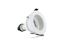 Picture of EVOFIRE FIRE RATED DOWNLIGHT 70MM CUTOUT IP65 WHITE RECESSED +GU10 HOLDER INTEGRAL