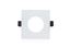 Picture of EVOFIRE FIRE RATED DOWNLIGHT 70MM CUTOUT IP65 WHITE SQUARE +GU10 HOLDER INTEGRAL