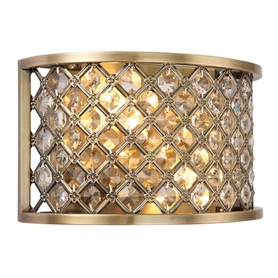 Picture of HUDSON ANTIQUE BRASS WALL LIGHT 2 X 60W
HUDSON WALL LIGHT