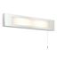 Picture of PANELLO BATHROOM LIGHT 2 X 25W SES GOLF BALL
C/ W SHAVER SOCKET ENDON