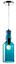 Picture of TEAL GLASS & CHROME BOTTLE PENDANT
ENDON