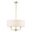 Picture of NIXON 3 LT PENDANT C/W SHADE
BRASS CRYSTAL FITTING
ENDON