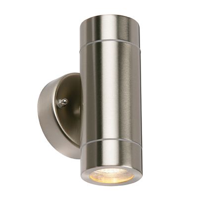 Picture of PALIN 2LT FIXED SPOT WALL IP44  STAINLESS STEEL

saxby