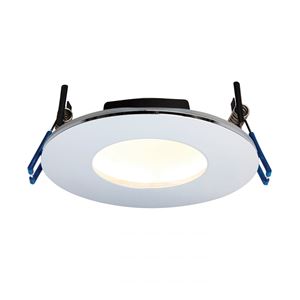 Picture of ORBITAL 9W IP65 DIMMABLE LED DOWNLIGHT
CHROME/WARM WHITE 3000K 760LM
94MM CUT OUT OVERALL DIA 110MM