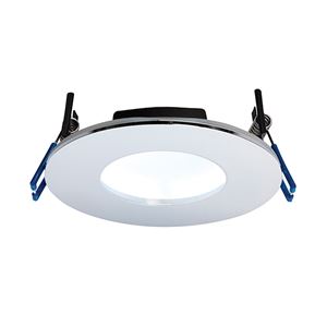 Picture of ORBITAL 9W IP65 DIMMABLE LED DOWNLIGHT
CHROME/COOL WHITE 4000K 760LM
94MM CUT OUT OVERALL DIA 110MM